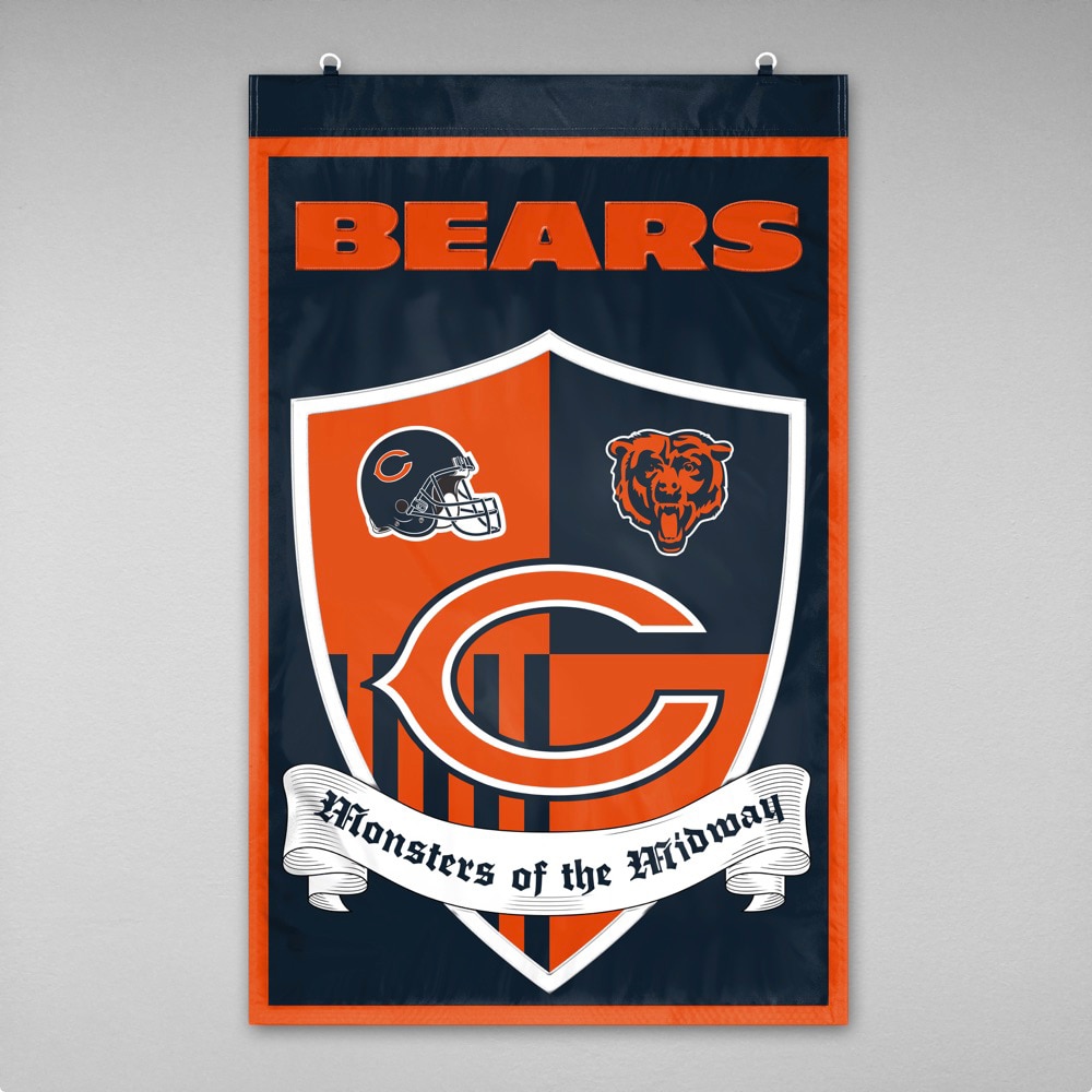 Chicago Bears Shield Banner