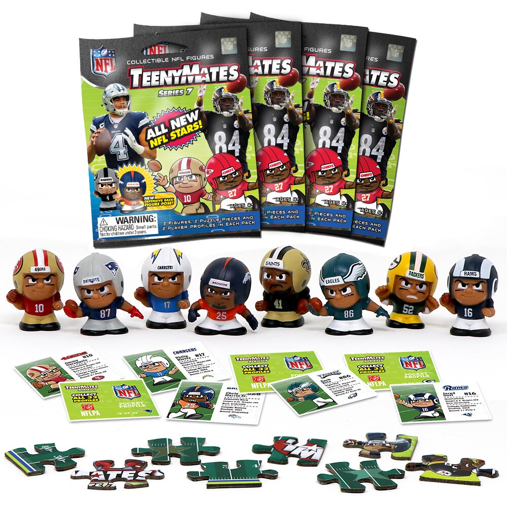 teenymates nfl gold box