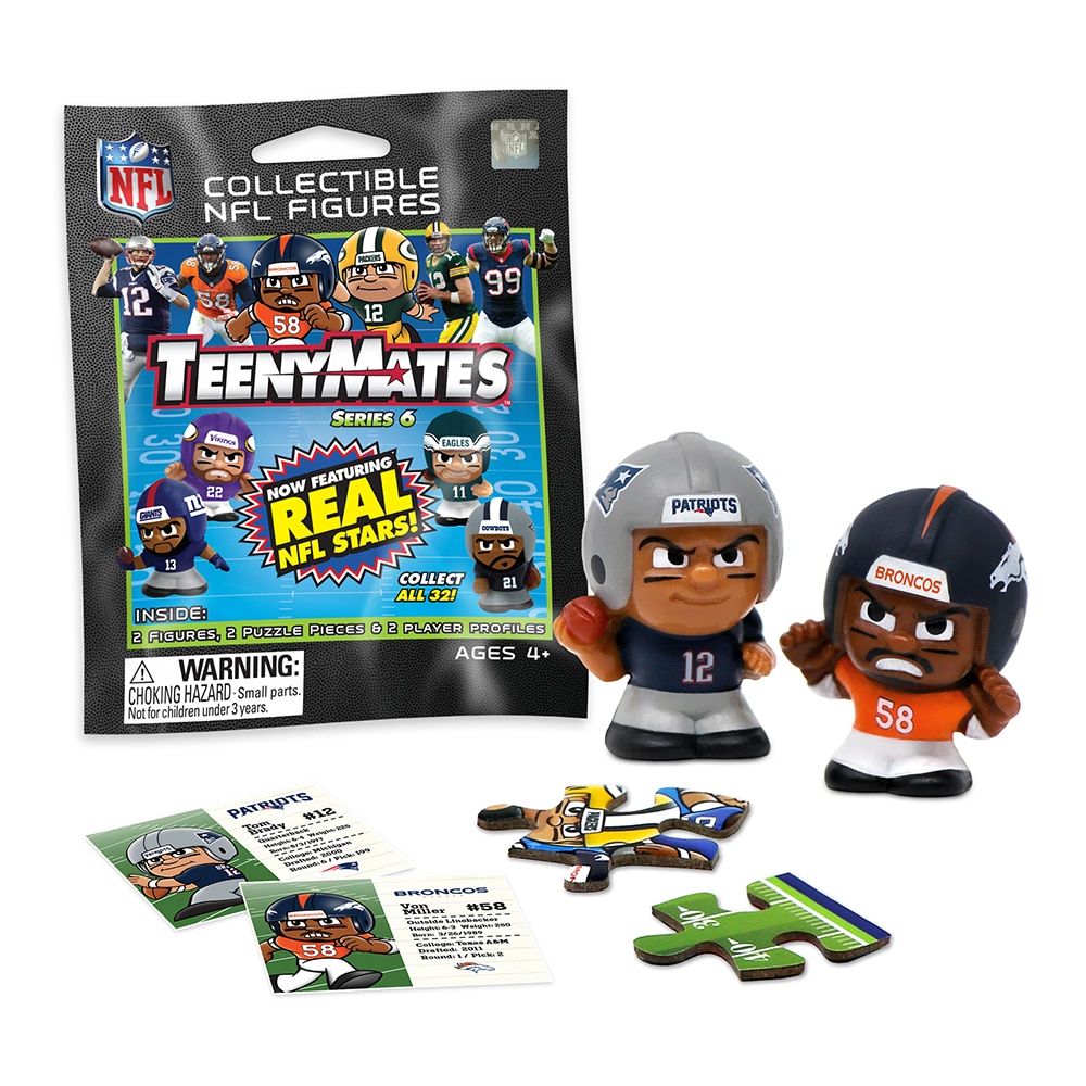 teenymates nfl gold box