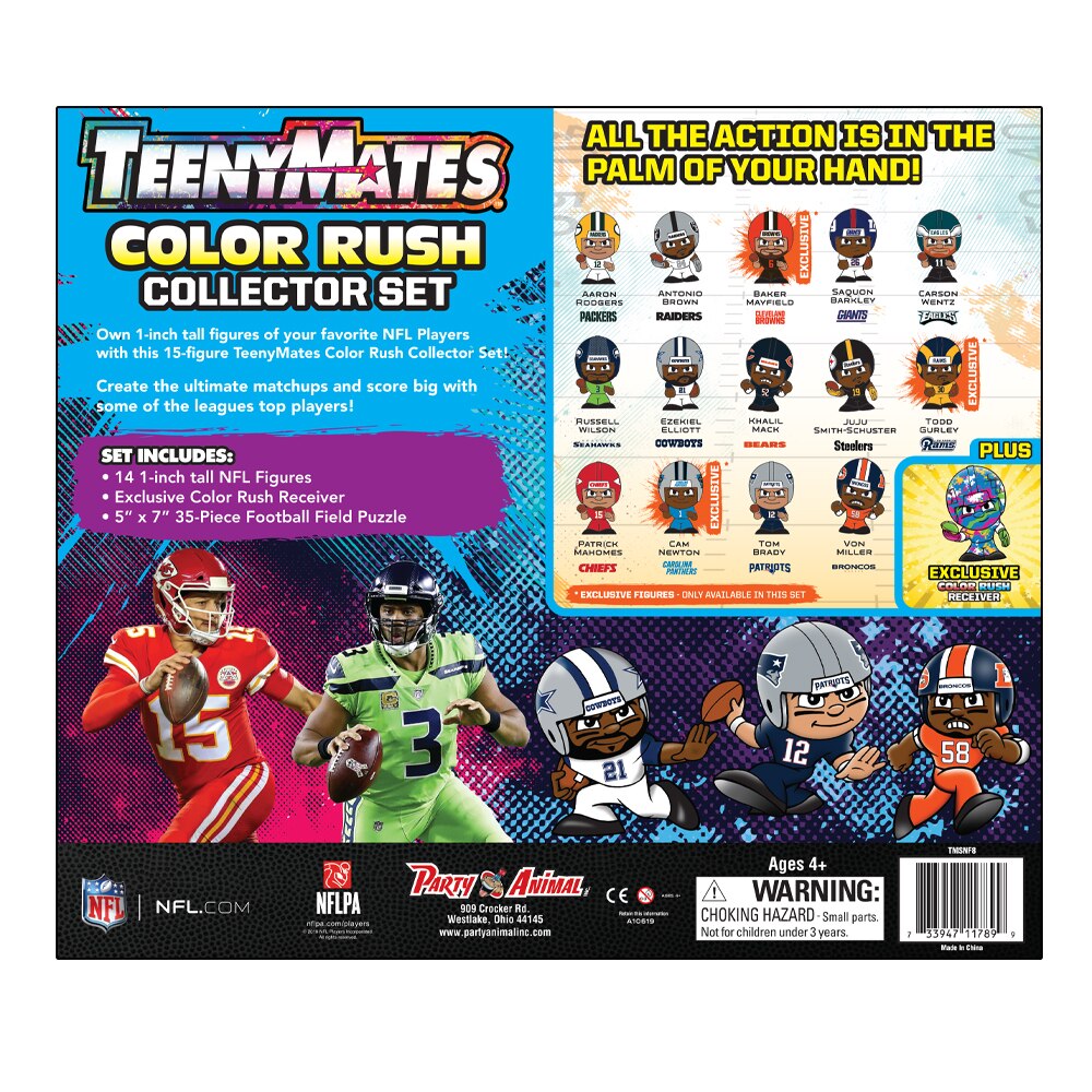 nfl teenymates color rush