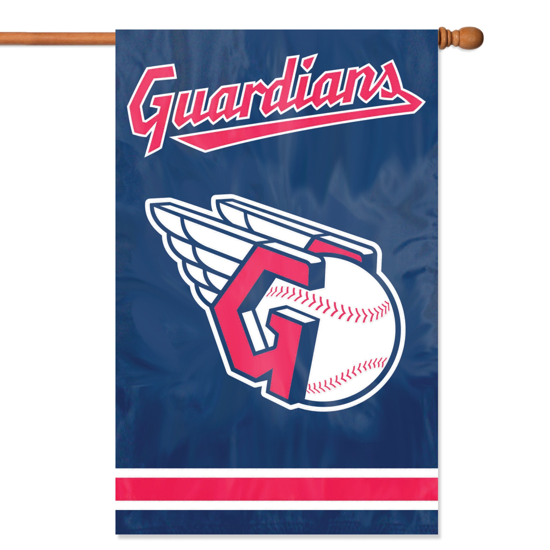 Cleveland Guardians Applique Banner Flag