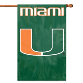 Miami Hurricanes Premium Banner Flag