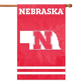 Nebraska Cornhuskers Premium Banner Flag