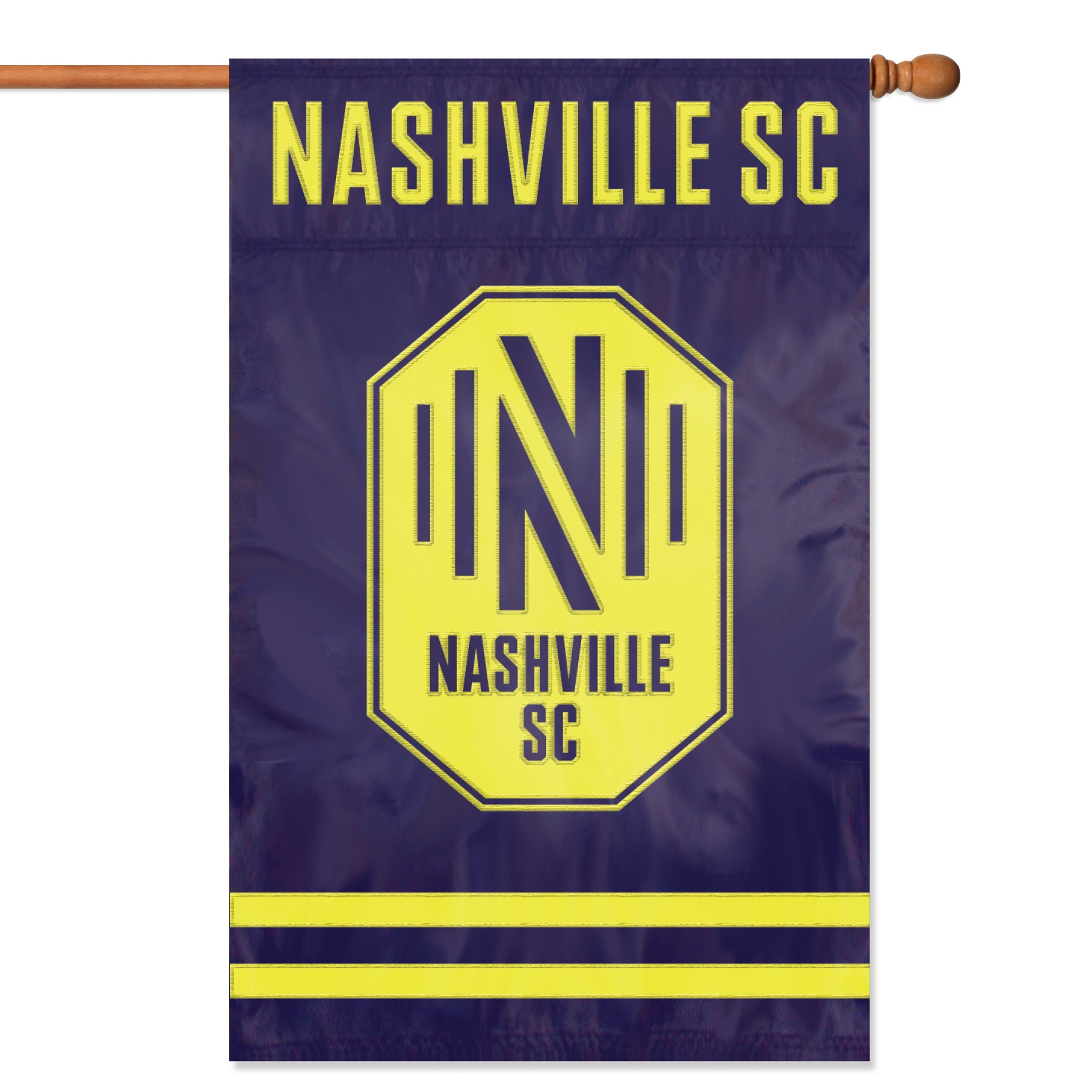 Nashville SC Applique Banner Flag