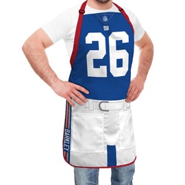 New York Giants NFL Player Jersey Apron - Saquon Barkley