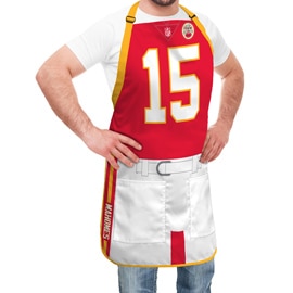 Kansas City Chiefs NFL Player Jersey Apron - Patrick Mahomes