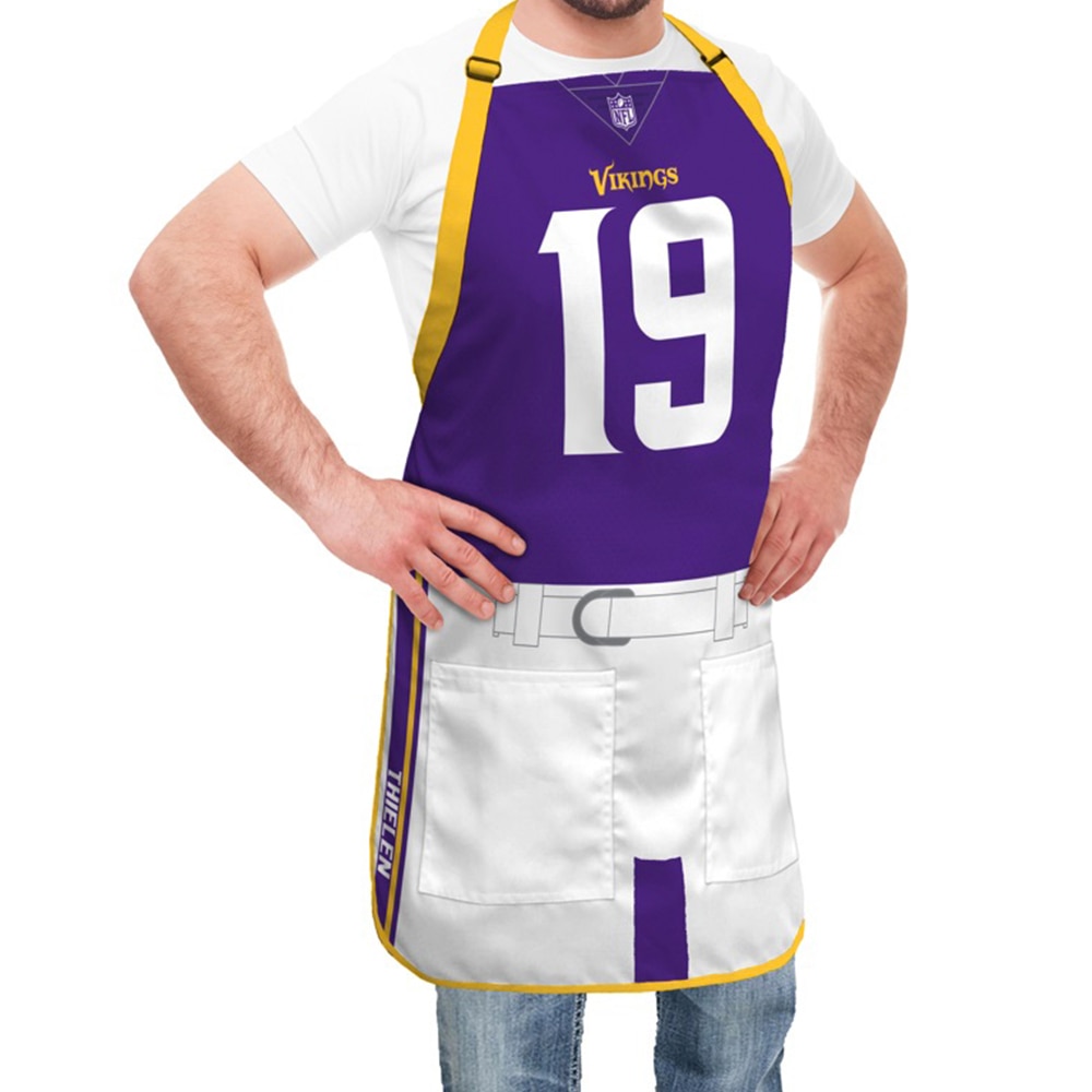 Minnesota Vikings NFL Player Jersey Apron - Adam Thielen