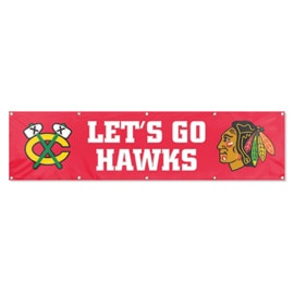 Chicago Blackhawks Giant 8' x 2' Banner