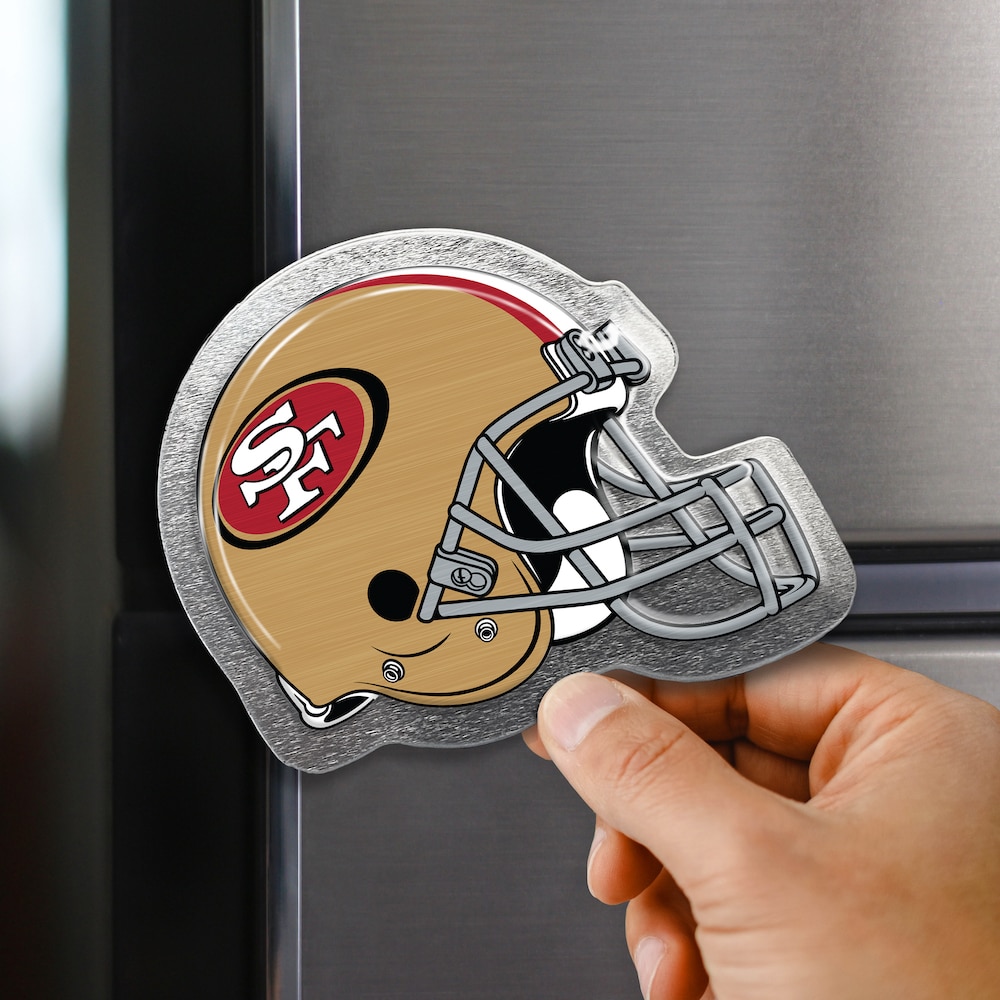 San Francisco 49er Helmet Sticker 