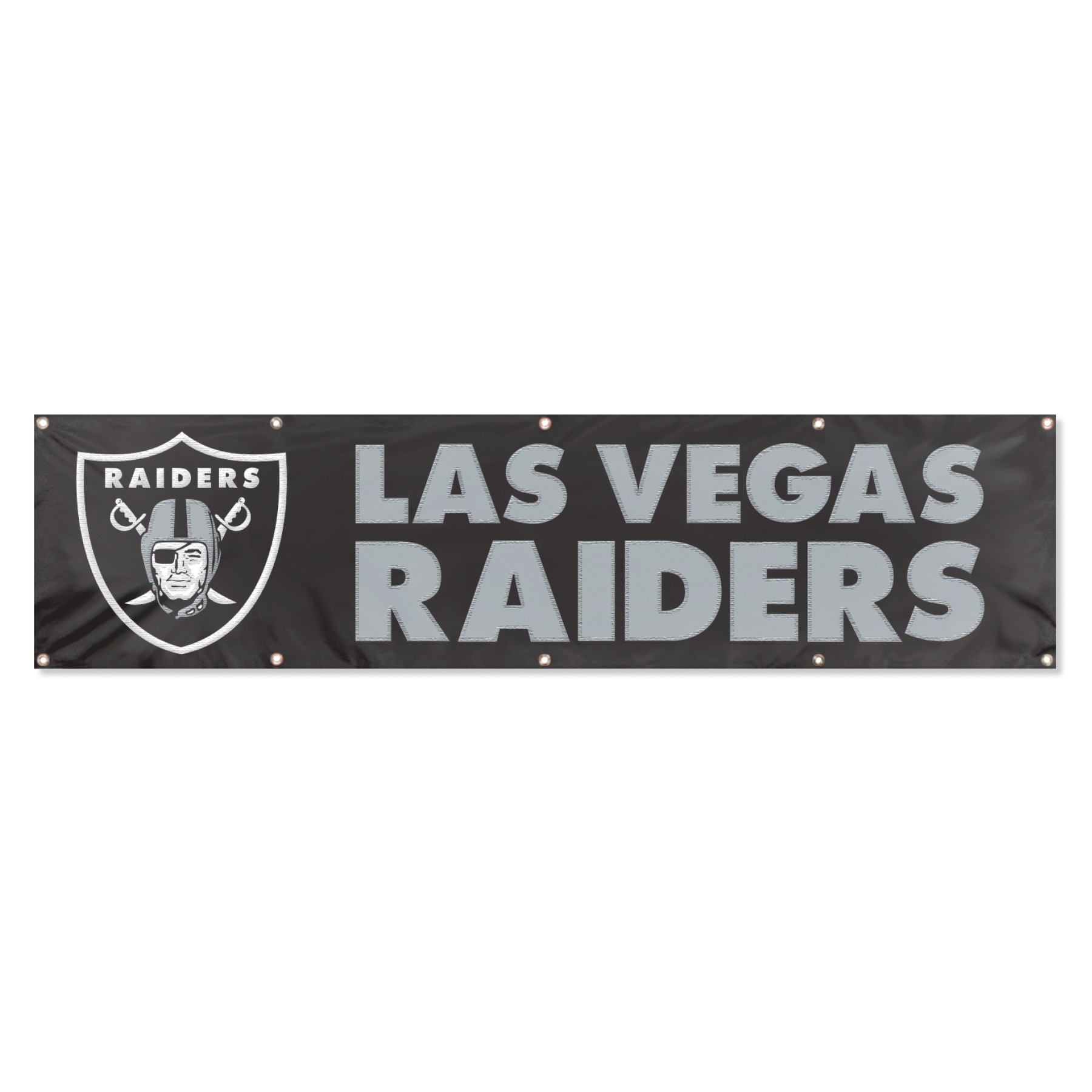 Las Vegas Raiders Giant 8 x 2 Banner