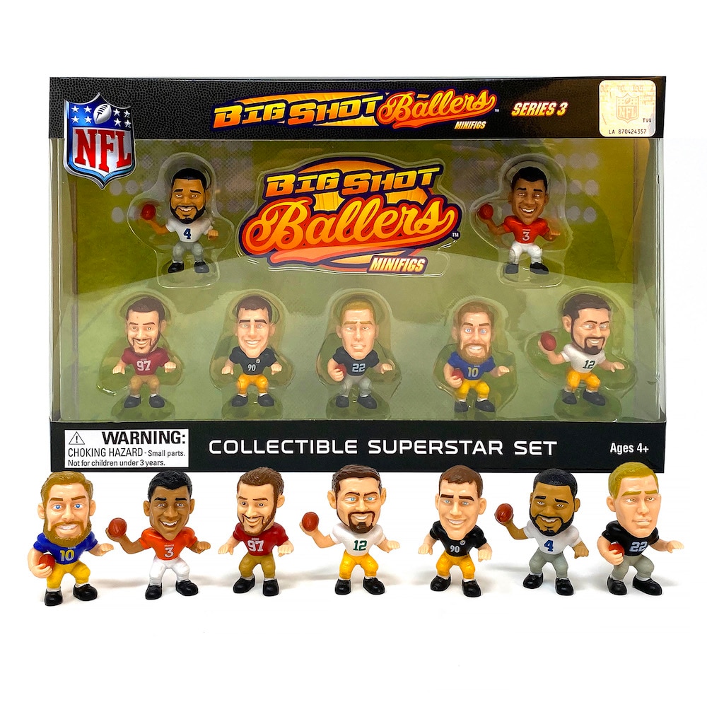 Big Shot Baller MiniFig NFL Series 3 Gift Set