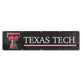 Texas Tech Red Raiders Giant 8' x 2' Banner