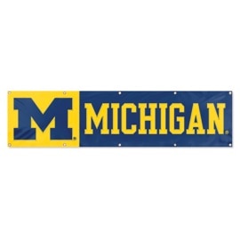 Michigan Wolverines Giant 8' x 2' Banner