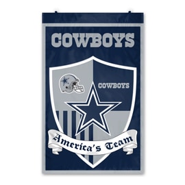 Dallas Cowboys Shield Banner