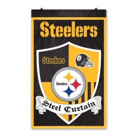 Pittsburgh Steelers Shield Banner