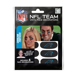 Carolina Panthers Eye Black Strips