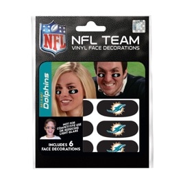 Miami Dolphins Eye Black Strips