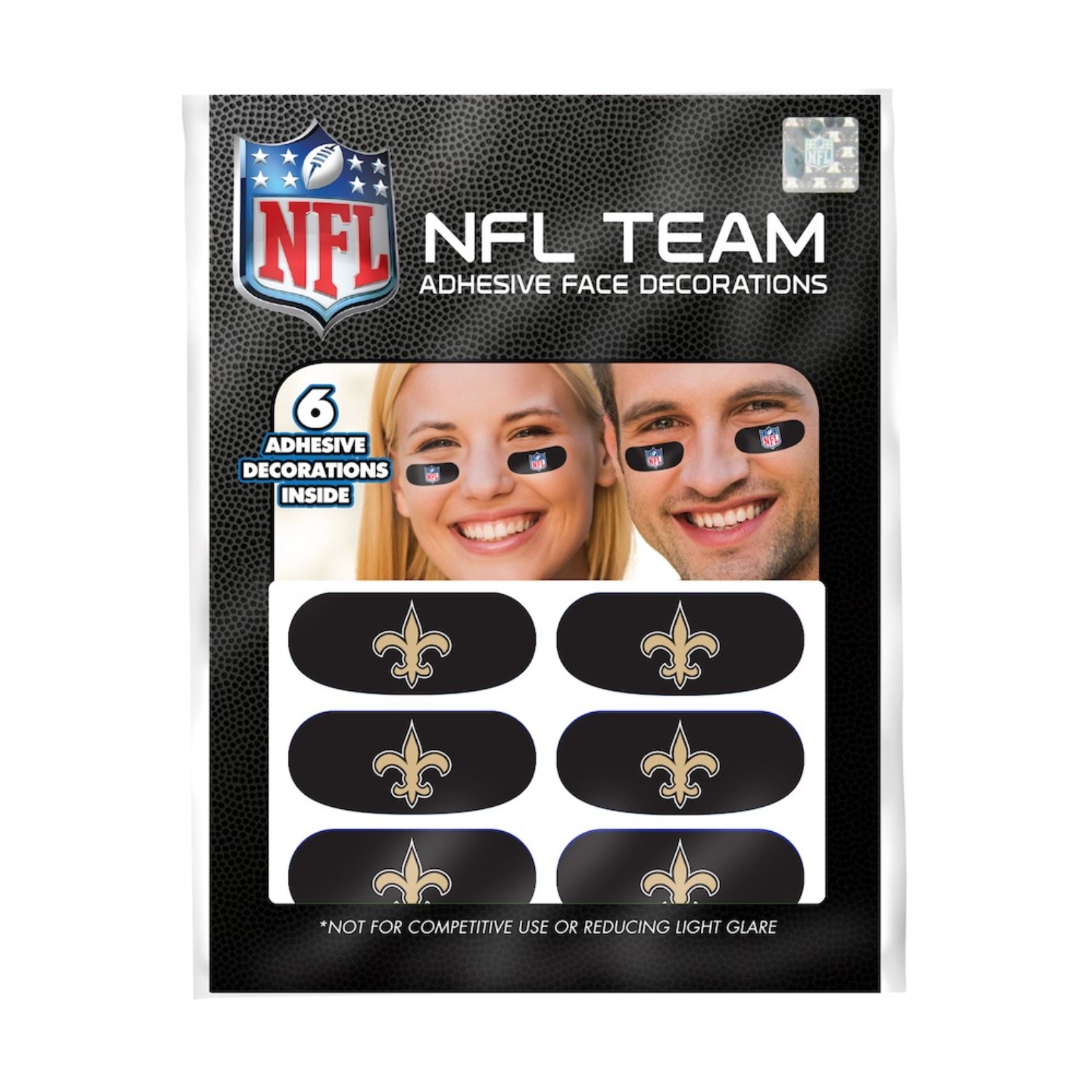 New Orleans Saints Eye Black Strips