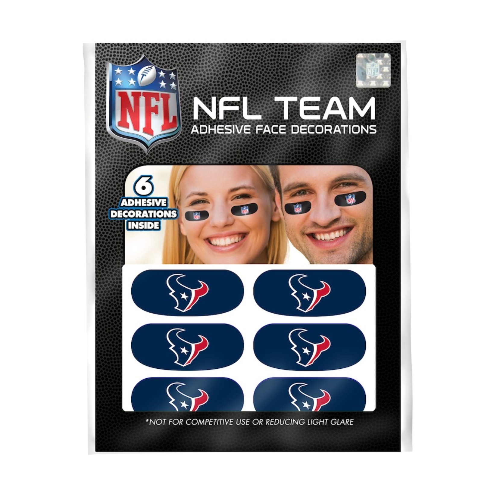 Houston Texans Eye Black Strips