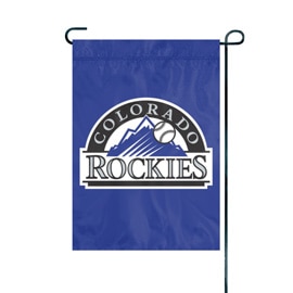 Colorado Rockies Premium Garden Flag