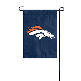 Denver Broncos Premium Garden Flag