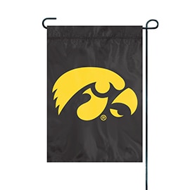 Iowa Hawkeyes Premium Garden Flag