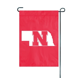 Nebraska Cornhuskers Premium Garden Flag