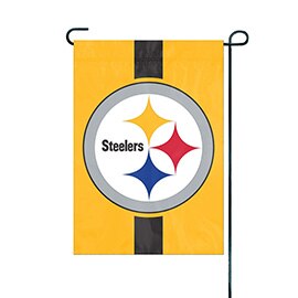 Pittsburgh Steelers Premium Garden Flag - Gold