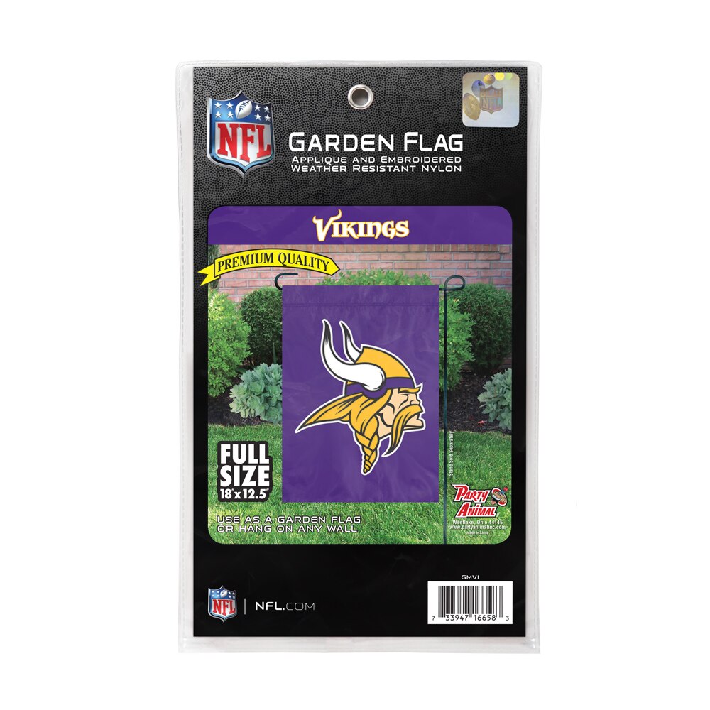 Minnesota Vikings Garden Flag