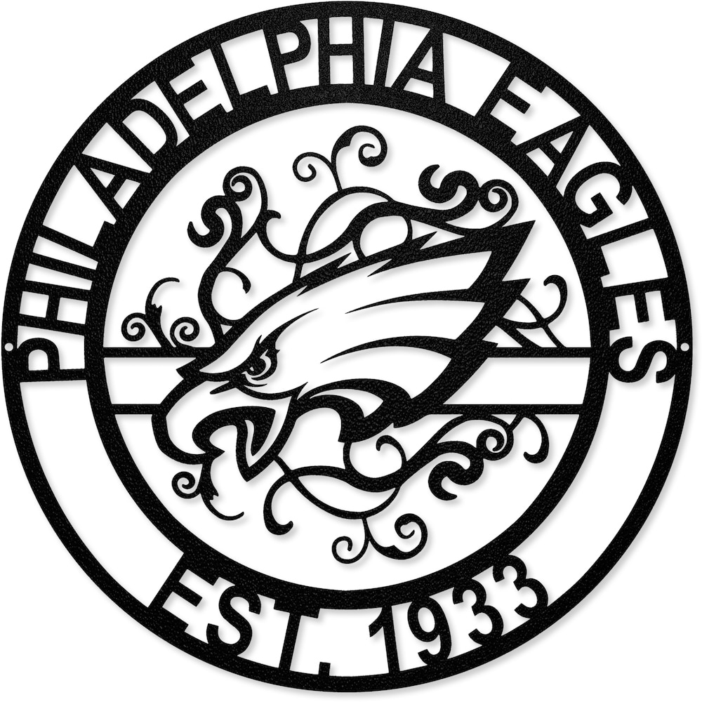 Philadelphia Eagles Laser Cut Metal Sign