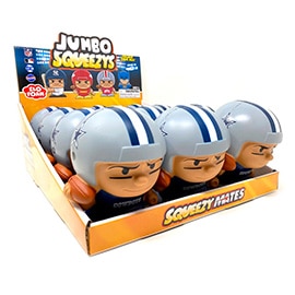 Dallas Cowboys Jumbo Squeezy 12pc Display