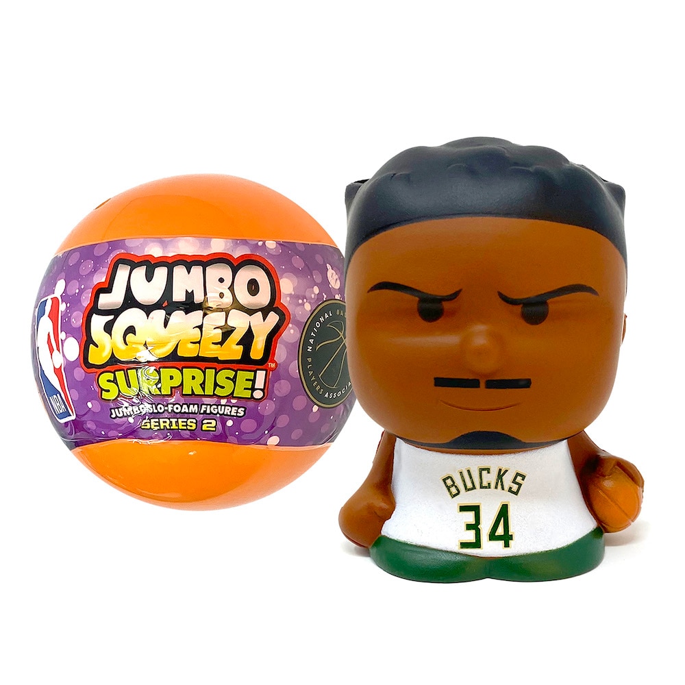 NBA Jumbo Squeezy Surprise! Giant Capsule