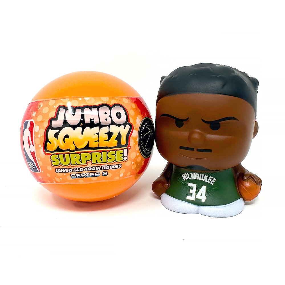 Jumbo Squeezy Surprise! NBA Giant Capsule 2024