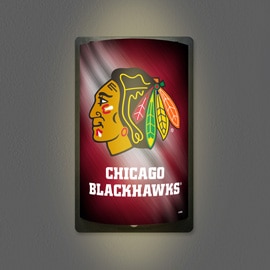 Chicago Blackhawks MotiGlow Light Up Sign