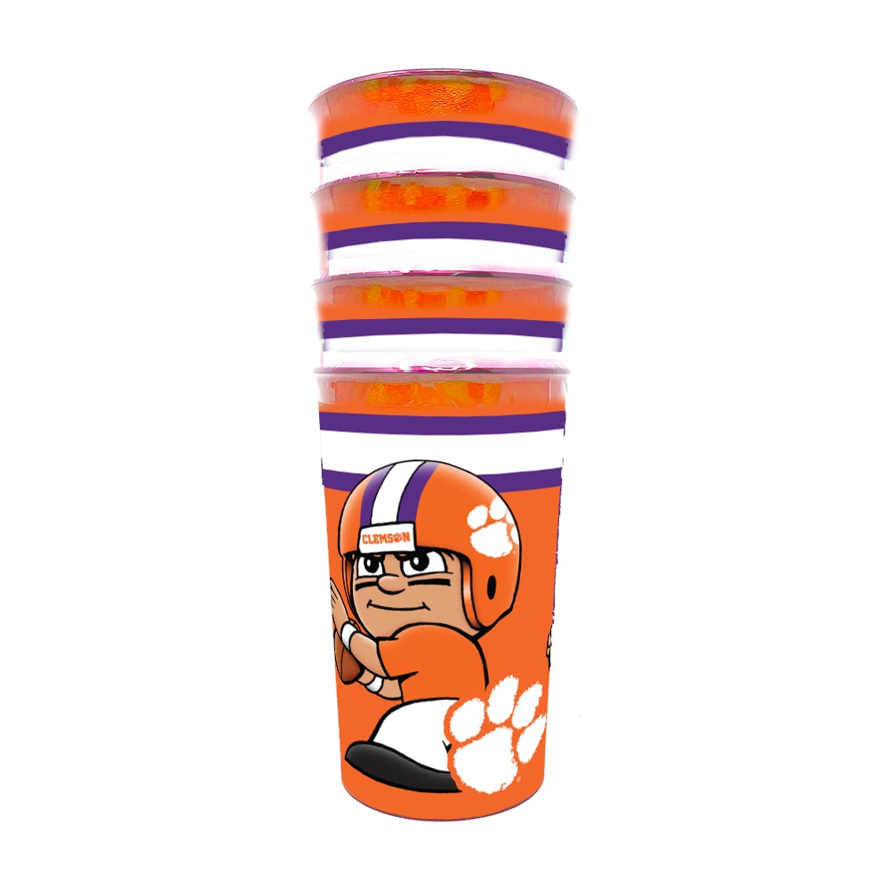 Clemson Party Cup 4-Pack