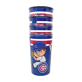 Chicago Cubs Party Cup 4 Pack