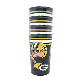 Green Bay Packers Party Cup 4 Pack