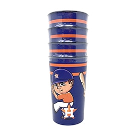 Houston Astros Party Cup 4 Pack