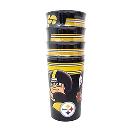 Pittsburgh Steelers Party Cup 4 Pack