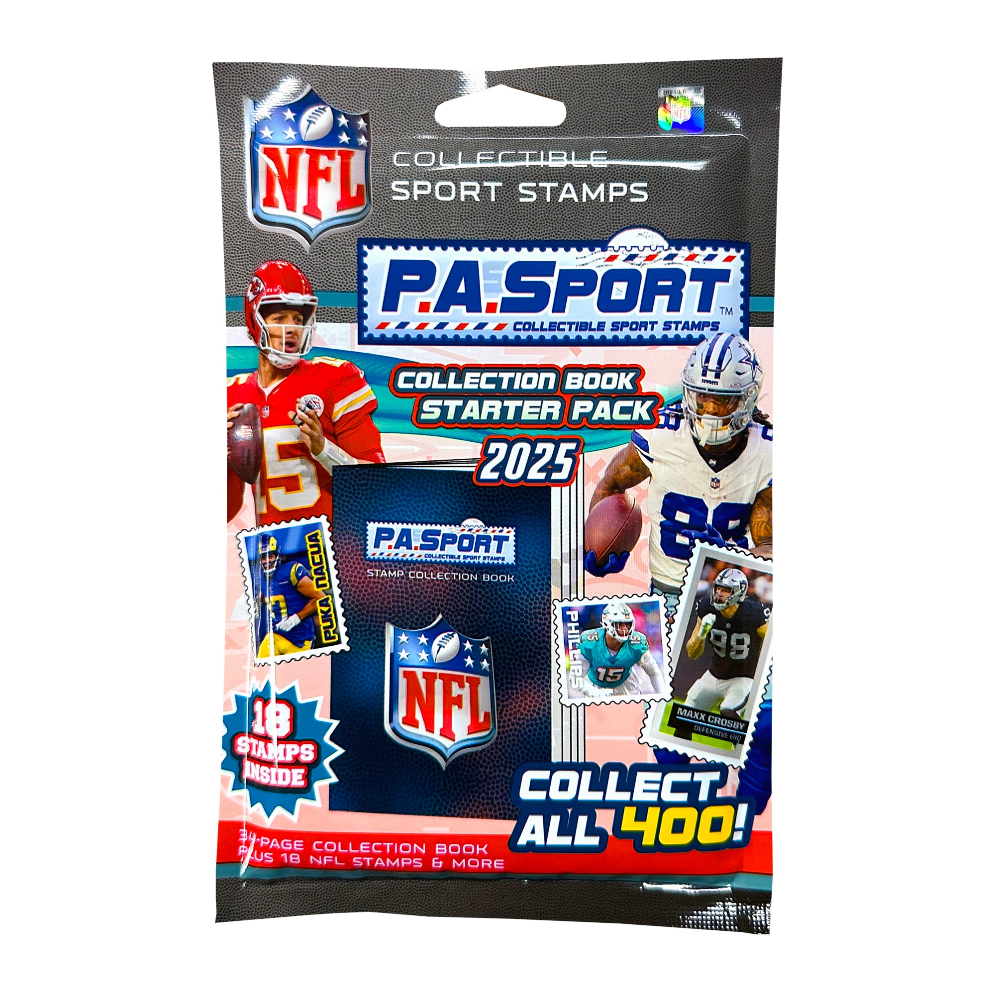 P.A.Sport Stamp Collection Book Starter Pack Series 3