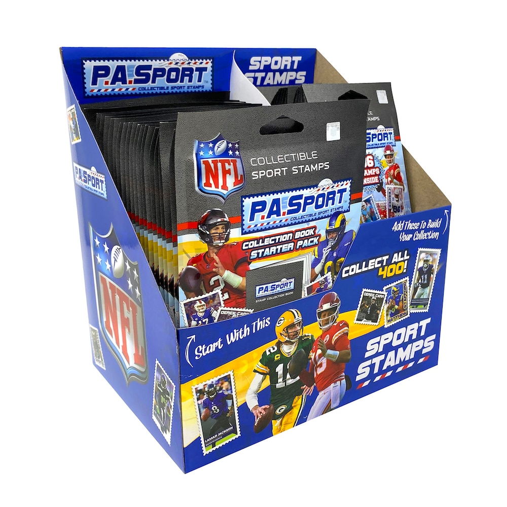 P.A.Sport Stamp 48-pack Display