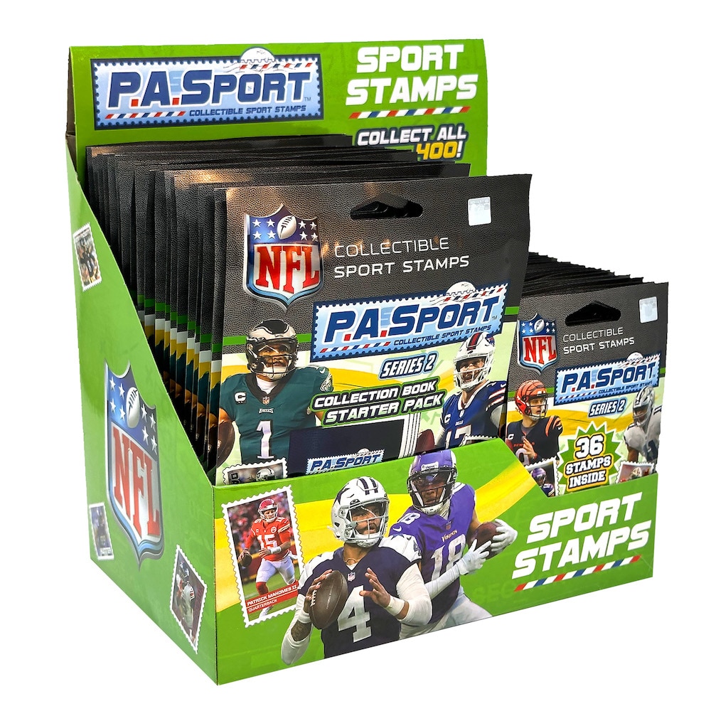 P.A.Sport Stamp 56-pack Display Series 2