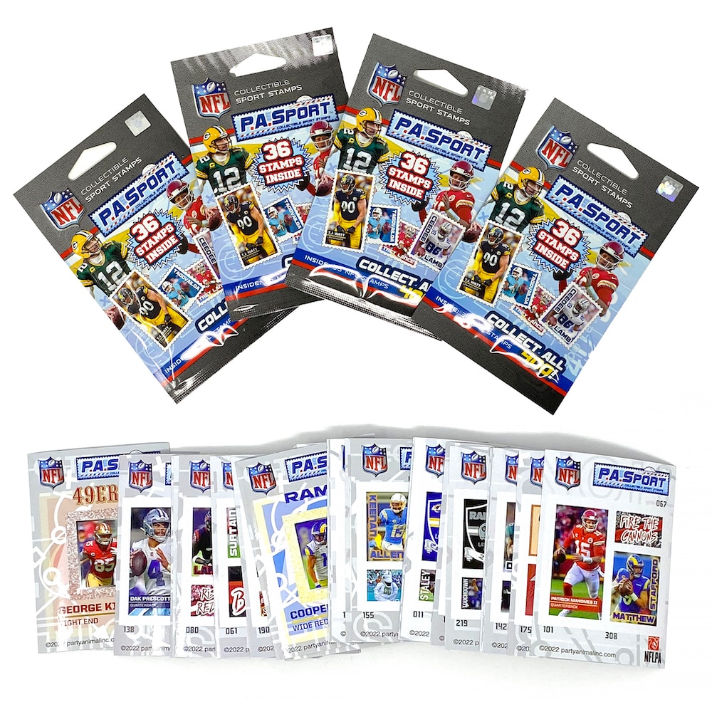 4 Blind Packs, P.A.Sport Stamps