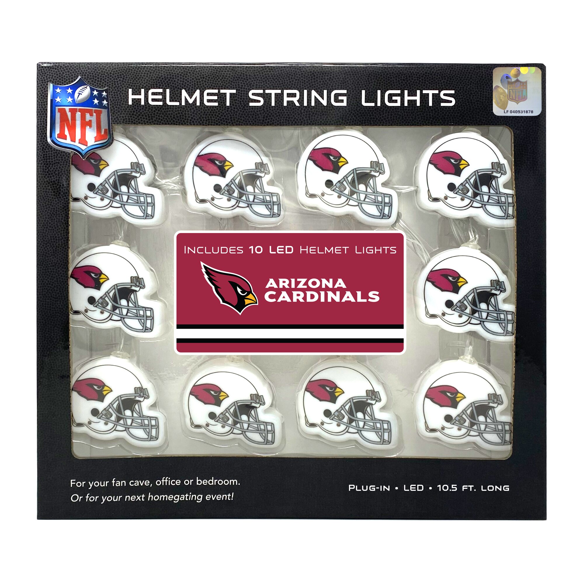 Arizona Cardinals LED Helmet String Lights