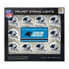 Carolina Panthers LED Helmet String Lights