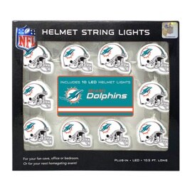 Miami Dolphins LED Helmet String Lights