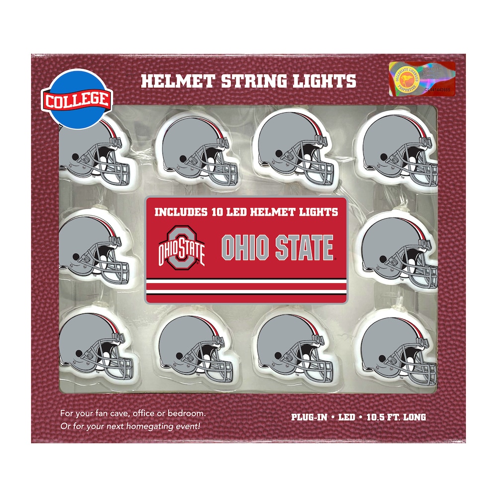 Ohio State Helmet String Lights