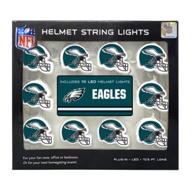 Philadelphia Eagles LED Helmet String Lights