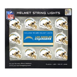 Los Angeles Chargers LED Helmet String Lights