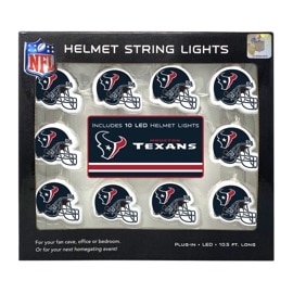 Houston Texans LED Helmet String Lights